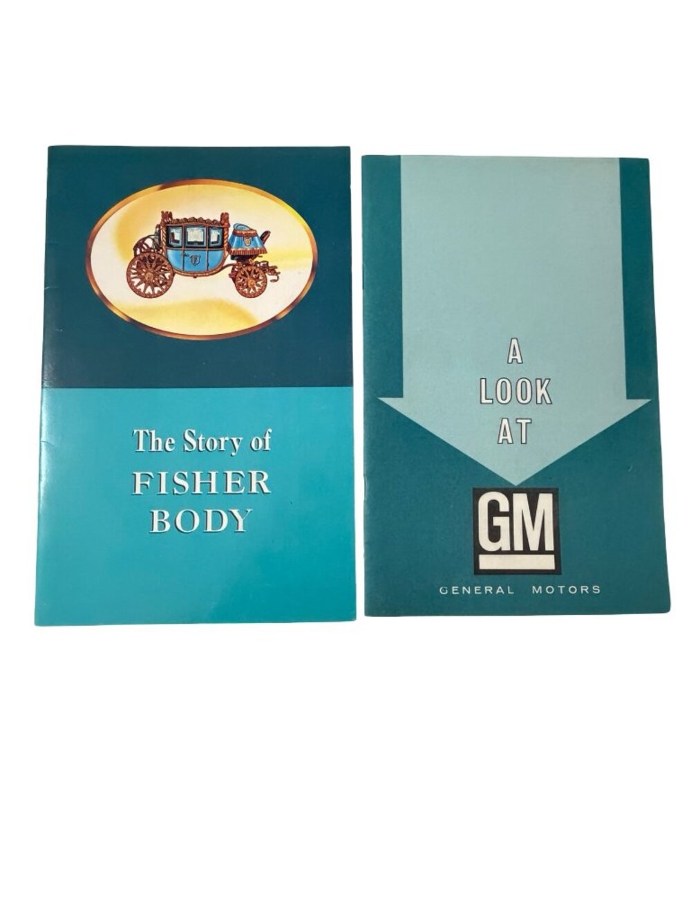 1965 GM Fisher Body Booklet & A Look at GM General Motors Brochure Lot of 2